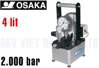 Bơm điện thủy lực 2000 bar Osaka NEXZ-4MGS