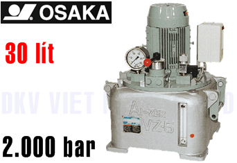 Bơm điện thủy lực 2000 bar Osaka VZ5-GS
