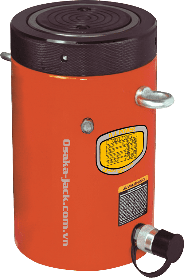 Kích thủy lực vòng hãm Osaka OCLL-100012, con đội thủy lực vòng hãm Osaka OCLL-100012, Osaka lock nut hydraulic jack OCLL-100012